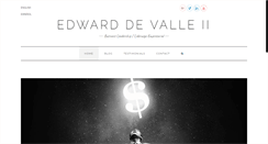Desktop Screenshot of edward-devalle.com